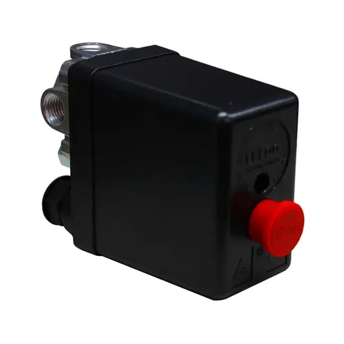 Pressostato 100-140psi 4 Vias com Chave On-Off