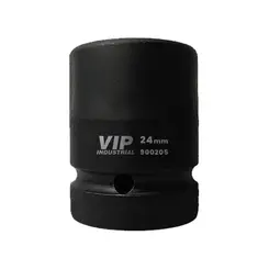 Soquete Sextavado Impacto Curto 24 mm Encaixe 3/4  Vip