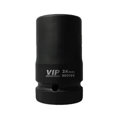 Soquete Sextavado Impacto Longo 24 mm Encaixe 1/2"  Vip