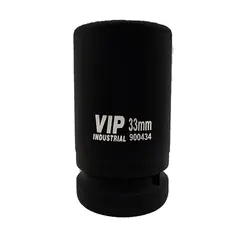 Soquete Sextavado Impacto Longo 33 mm Encaixe 1"  Vip