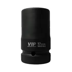 Soquete Sextavado Impacto Longo 17 mm Encaixe 1/2"  Vip