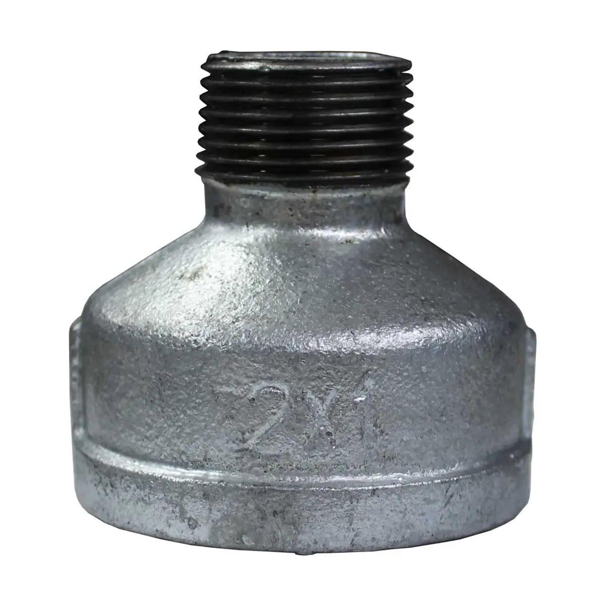 Luva Galvanizada Macho/Fêmea Redução 2" x 1"
