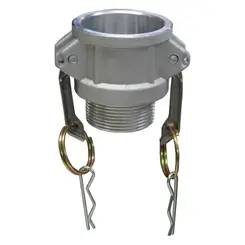 Acoplador Camlock Tipo B 1" x 1" Alumínio Bremen