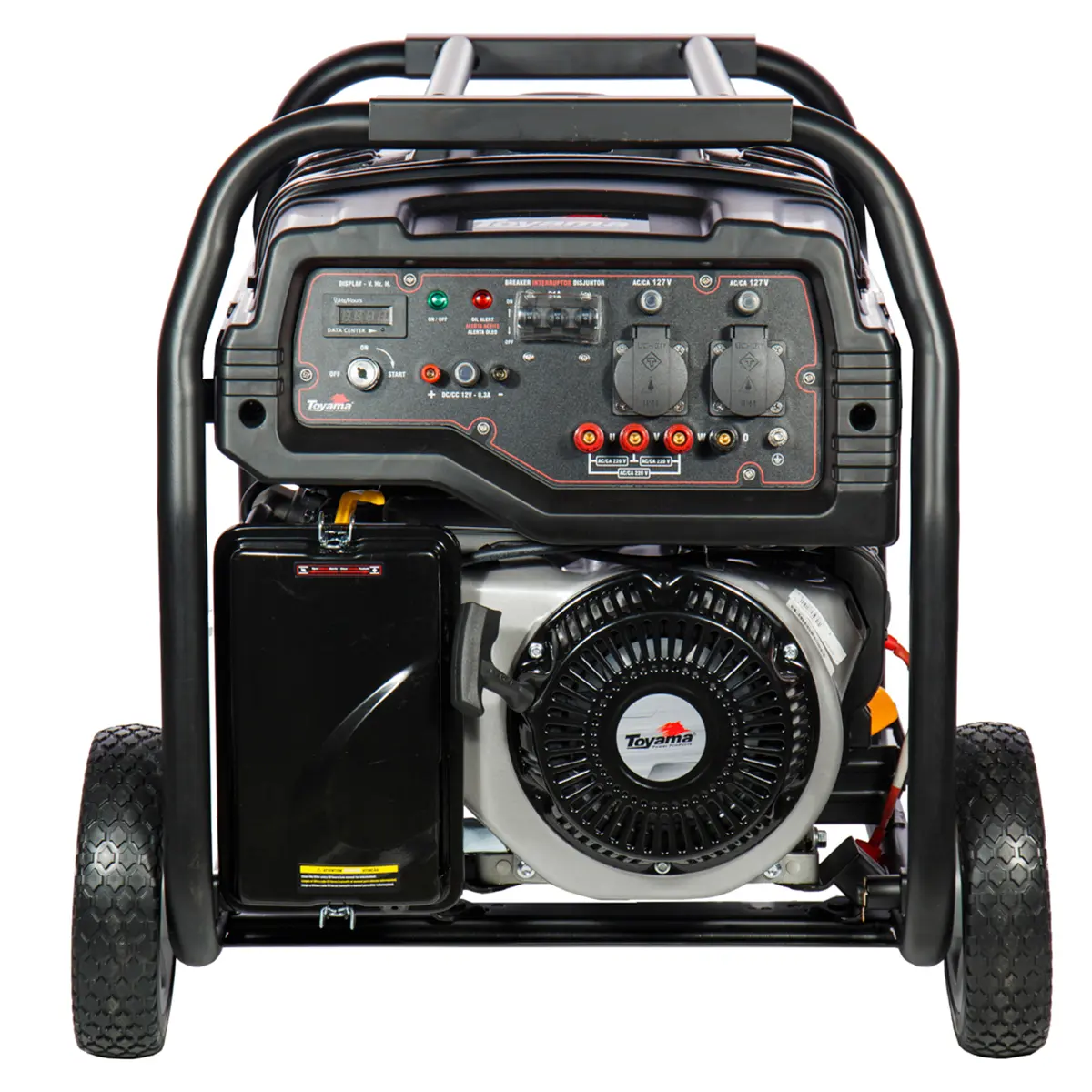 Gerador a Gasolina Toyama Trifásico 220V 11.25KVA  TG10000CXE3-220 Partida Elétrica