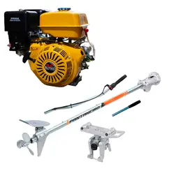 Rabeta Master Plus Pantaneiro 2,2m Motor a Gasolina Buffalo 15 cv BFG