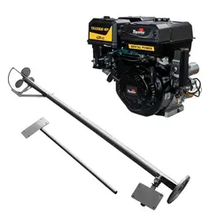 Rabeta para Barco 2,8 m Chavetado com Motor Toyama TE420EK-RP 15 hp