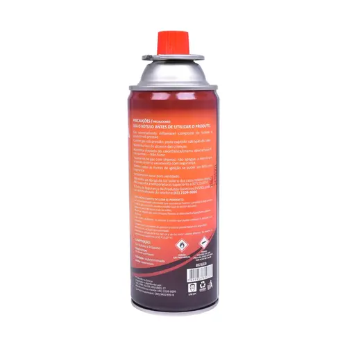 Cartucho de Gás Butano/Propano para Maçarico 227g 410ml Kala