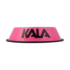 Tigela para Pets em Aço Inox Rosa 30cm Kala