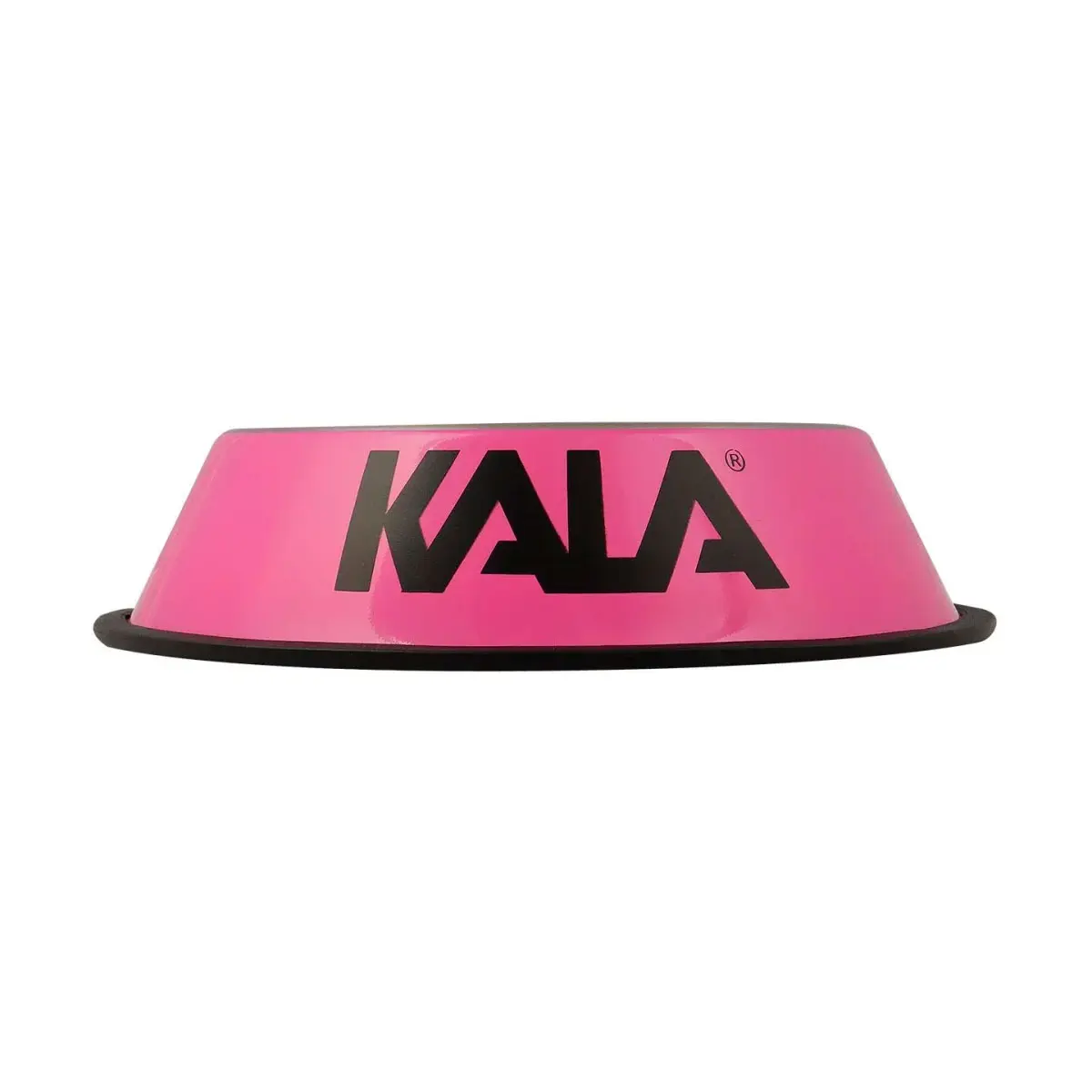Tigela para Pets em Aço Inox Rosa 30cm Kala
