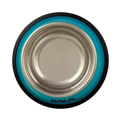 Tigela para Pets em Aço Inox Azul 22cm Kala