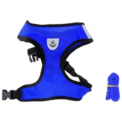 Guia Peitoral para Porte Pequeno Azul M 5Kg Kala