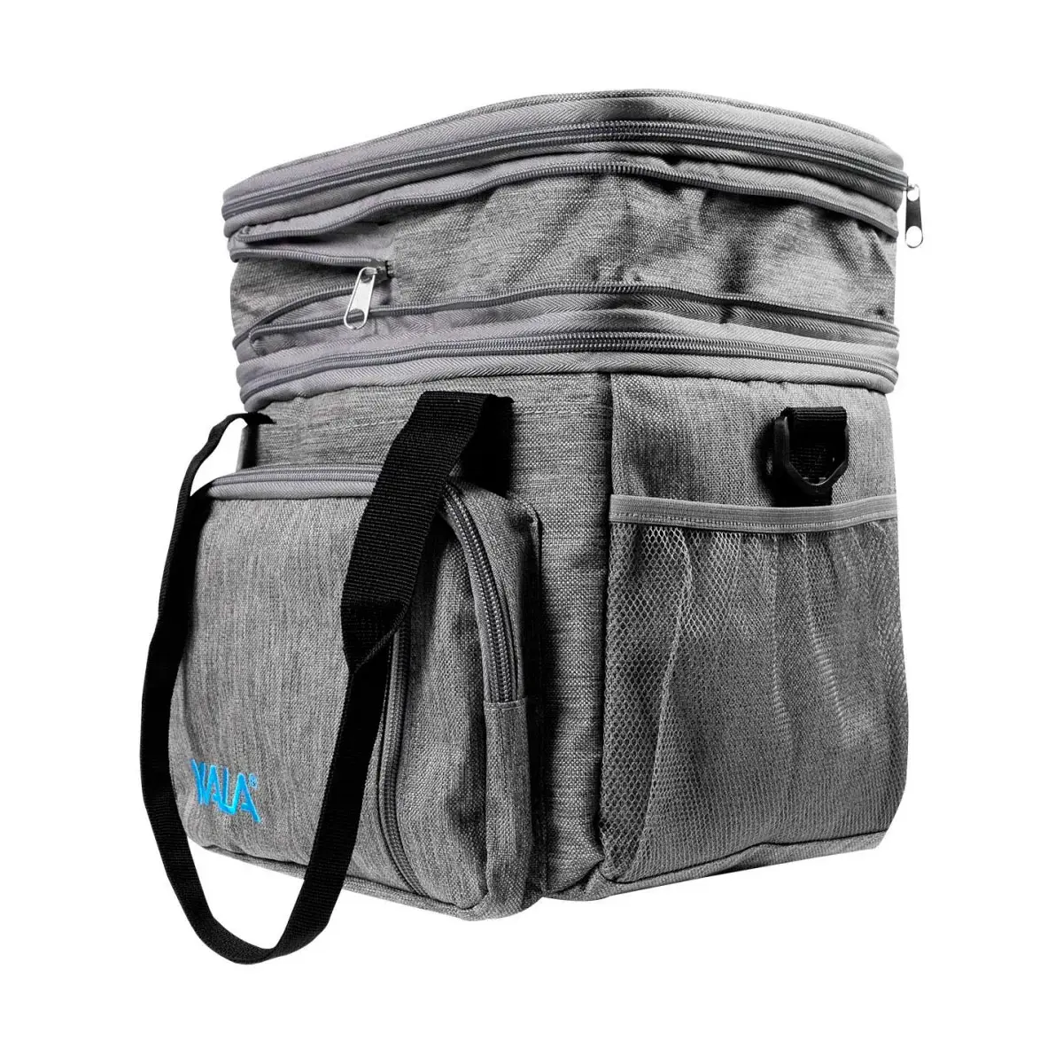 Marmiteira Térmica Sintético Cinza 15L 26,6x20,3cm Kala