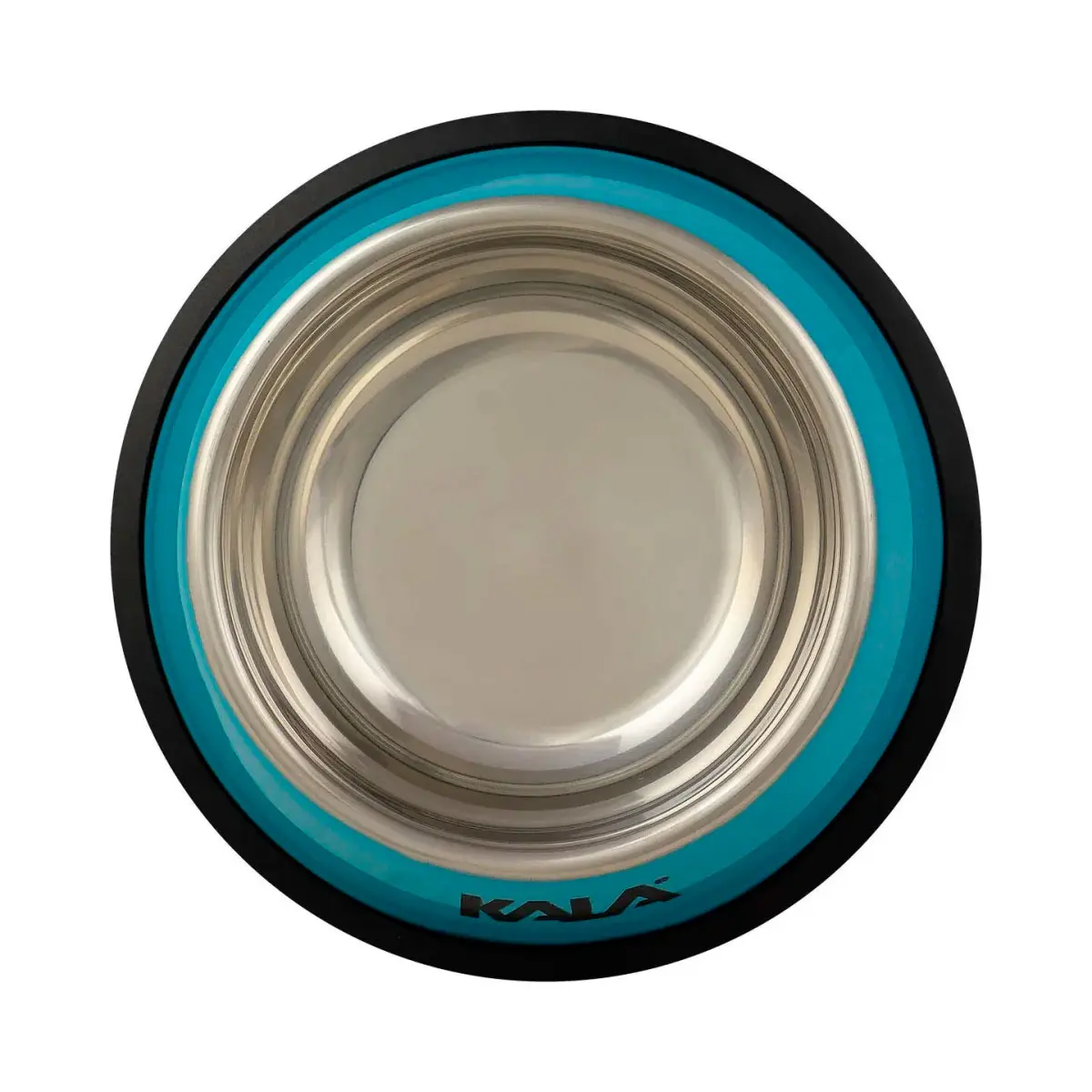 Tigela para Pets em Aço Inox Azul 15cm Kala