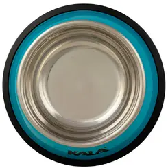 Tigela para Pets em Aço Inox Azul 30cm Kala
