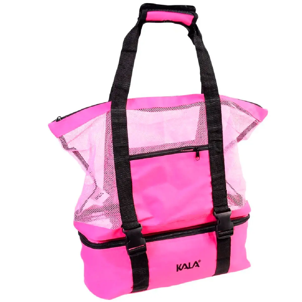 Bolsa Térmica Sintética 2 em 1 Rosa 35L Kala