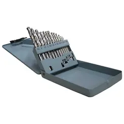 Jogo de Brocas Aço Rápido 1,5 a 6,5mm 13 peças