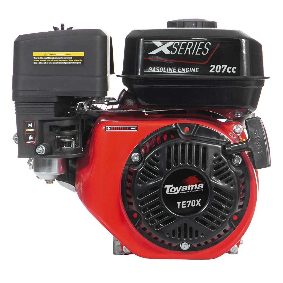 Motor Gasolina Toyama TE70-X 7HP 207cc Partida Manual 4T