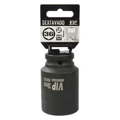 Soquete Sextavado de Impacto 36 mm 3/4" Longo
