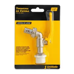 Torneira de Esfera 1/2" Vonder