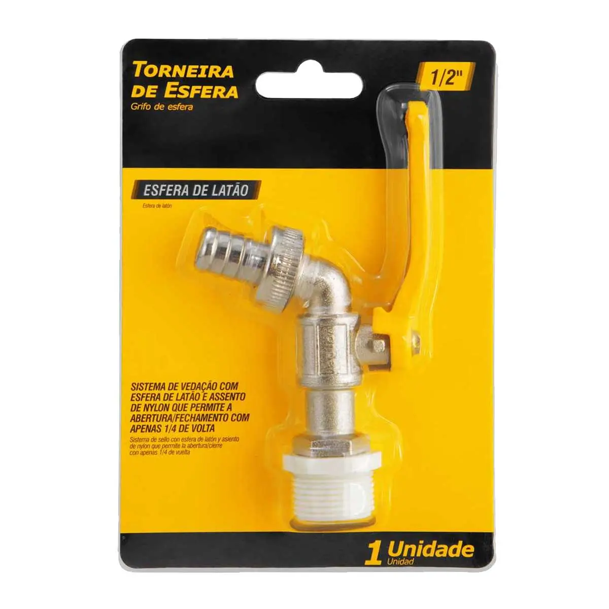 Torneira de Esfera 1/2" Vonder