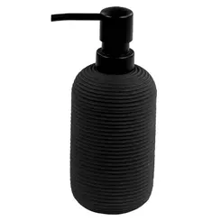 Dispenser para Sabonete Líquido Redondo Preto Kala