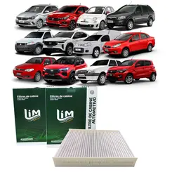 Filtro Ar Condicionado para Cabine para Modelos Fiat