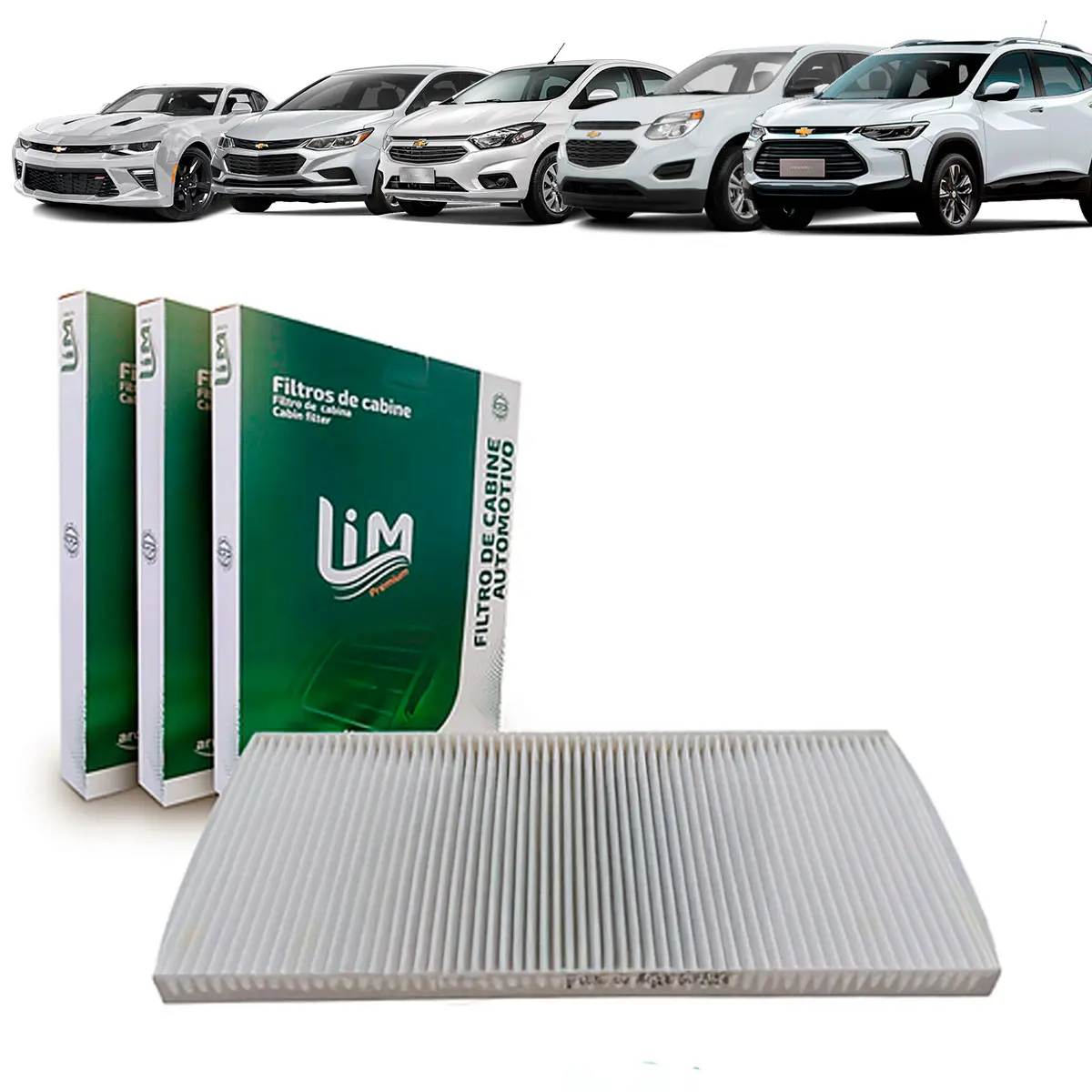 Filtro Ar Condicionado para Cabine para Chevrolet