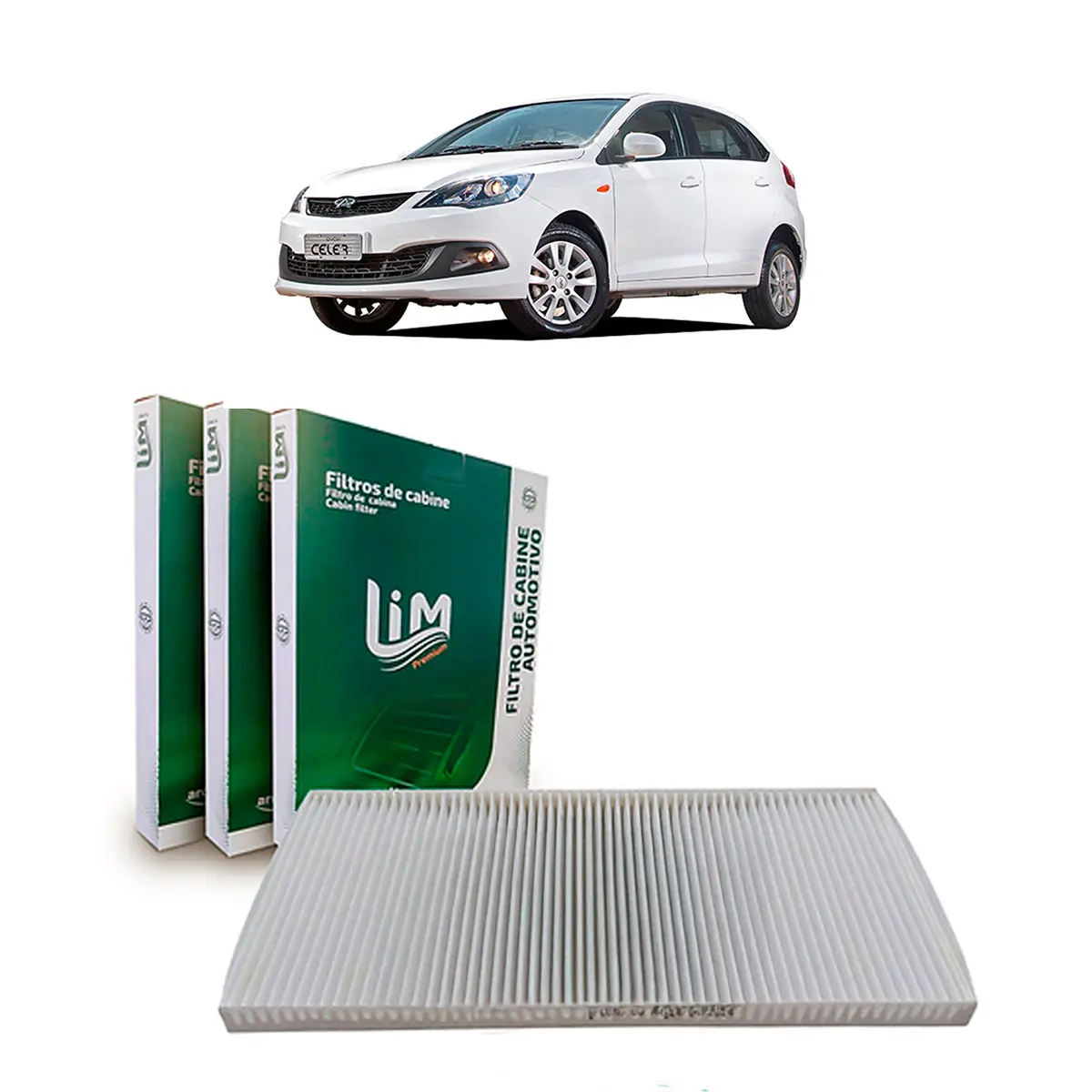 Filtro Ar Condicionado para Cabine para Chery Celer 2013