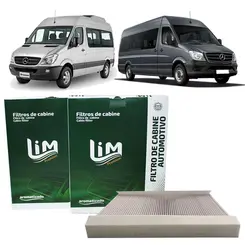 Filtro Ar Condicionado para Cabine para Mercedes Sprinter 311 à 515 2009 à 2019
