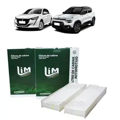 Filtro Ar Condicionado para Cabine para Peugeot e Citroen