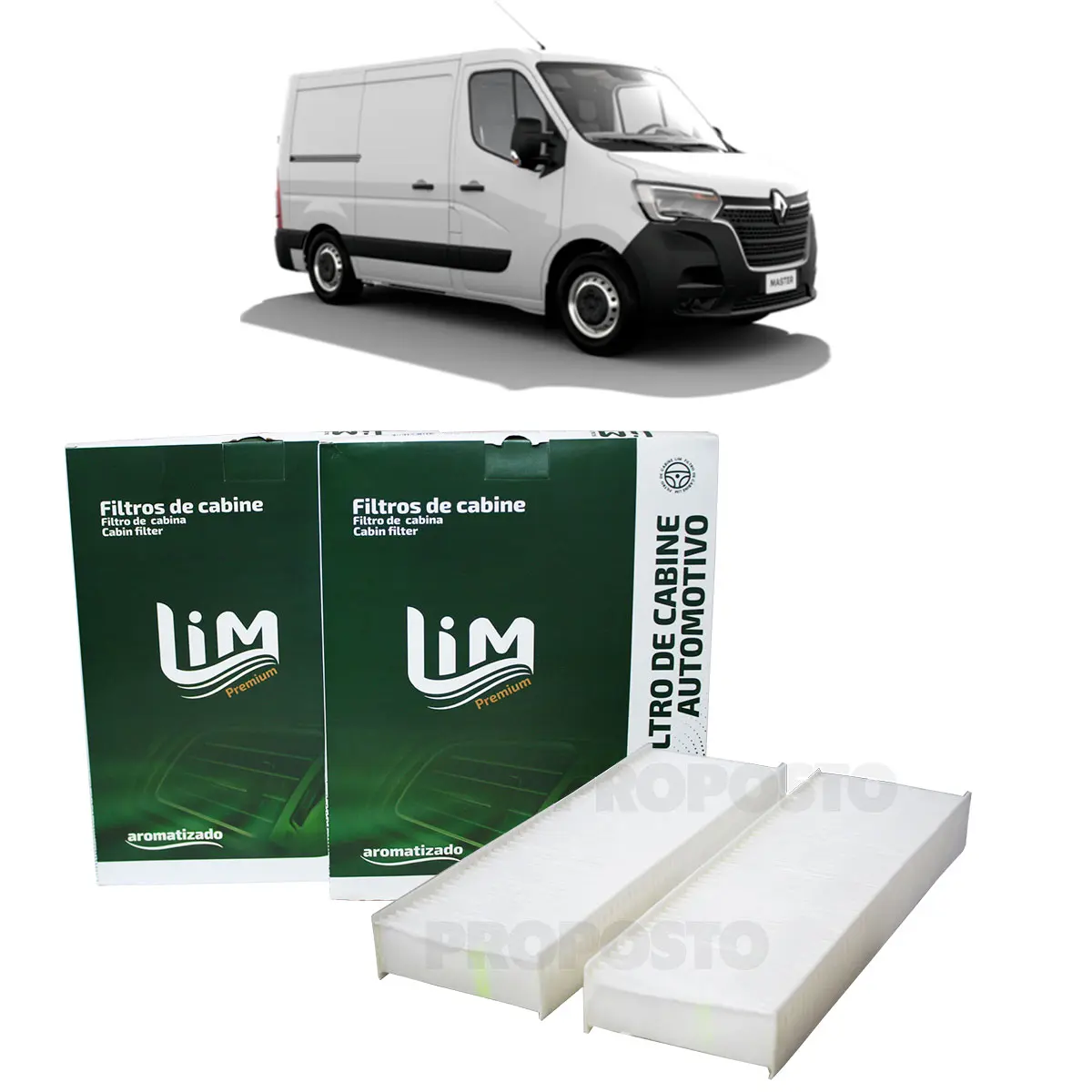 Filtro Ar Condicionado para Cabine para Renault Master 2013