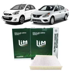 Filtro Ar Condicionado para Cabine para Nissan March/Versa 2014
