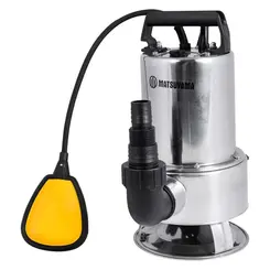 Bomba Submersível Inox 1/2 HP 370 W 220 V Matsuyama