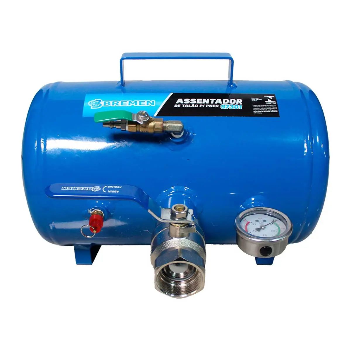 Assentador de Talão para Pneus 18L 145 PSI Bremen - Com Selo Inmetro
