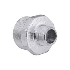 Niple de Redução Galvanizado 1/2" x 1/4"
