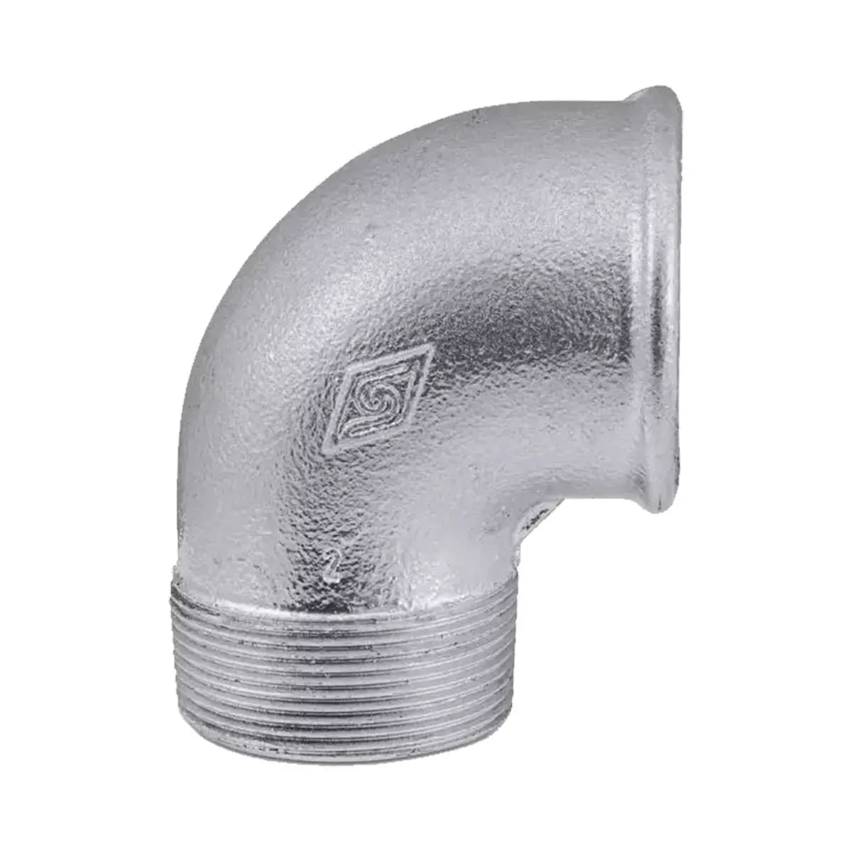 Cotovelo Galvanizado 3/4" Macho x Fêmea 90º