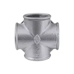 Cruzeta Galvanizada 1" Conexão em 4 Saídas