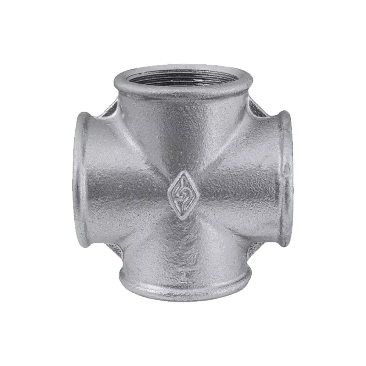 Cruzeta Galvanizada 1" Conexão em 4 Saídas