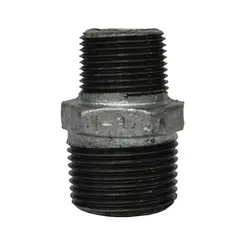 Niple de Redução Galvanizado 1" x 3/4" BSP