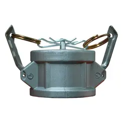 Acoplador Camlock Tampão - Tipo DC - 2" x 2" - Alumínio Bremen