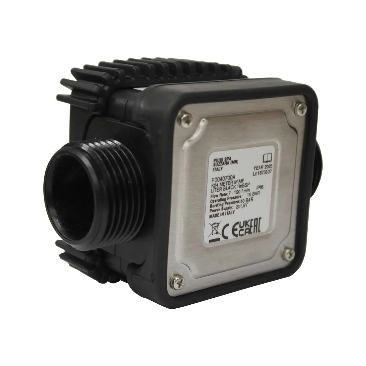 Medidor Digital De Linha Em Acetal 1" Bsp 120 L/min Lupus 2120