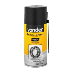 Graxa Spray Branca Vonder 300 ml / 200 g