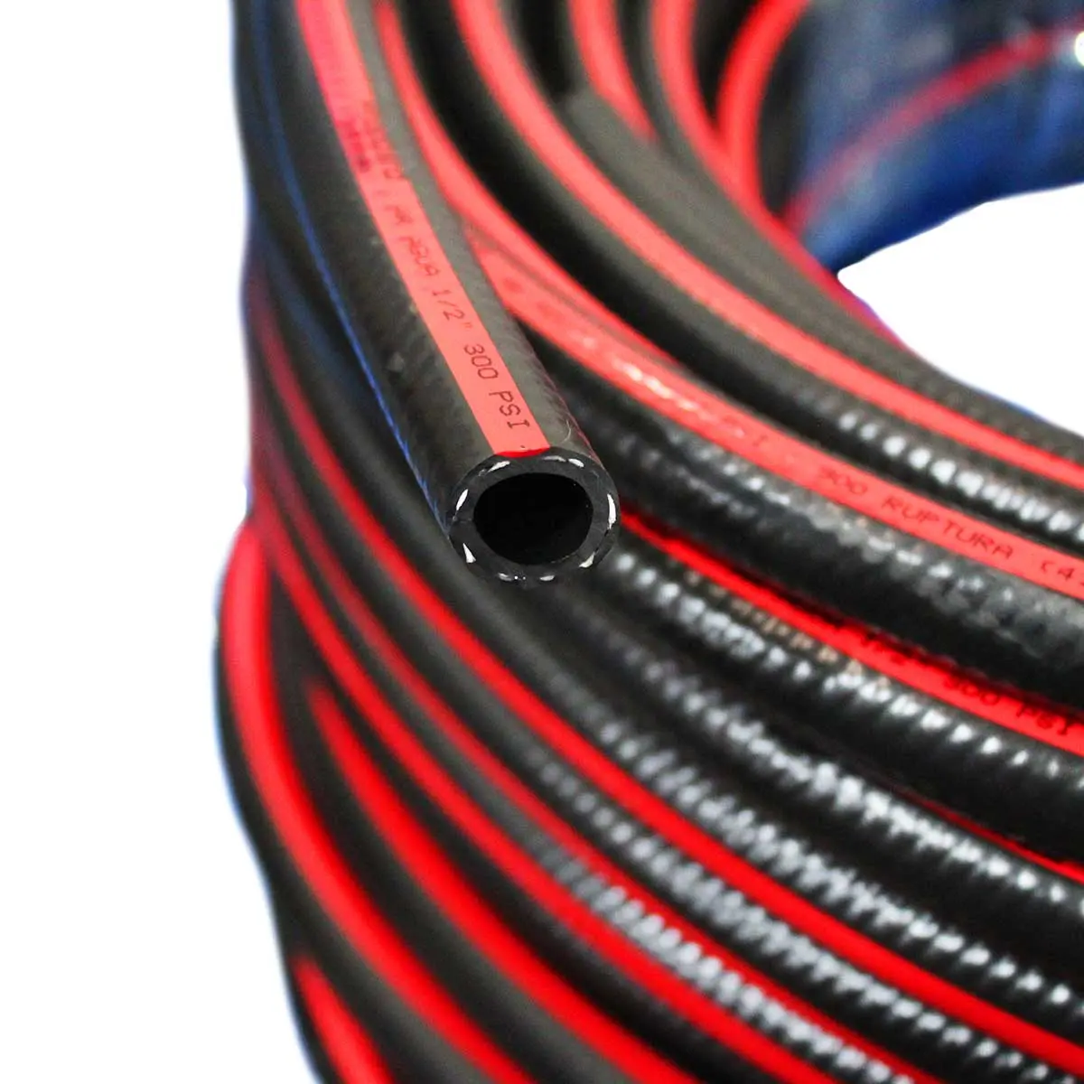 Mangueira Ar e Água 1/2" 300PSI 20 BAR Com 5 Metros
