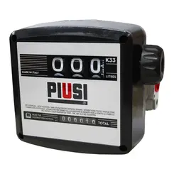 Medidor Mecânico PIUSI 3 Dígitos para Diesel Biodiesel e Querosene 120 L/min