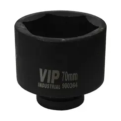 Soquete Sextavado Impacto 1" x 90 mm VIP Industrial