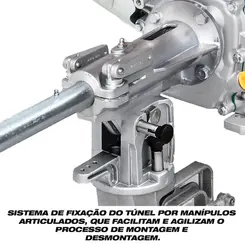 Rabeta para Barco Elite Pantaneiro 2,2m para Motor até 15cv