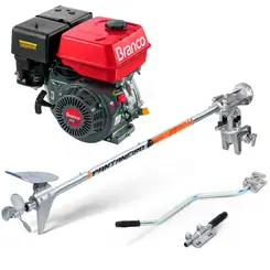 Rabeta Elite Pantaneiro 2,2m e Motor Branco 15cv Partida Elétrica 90315820