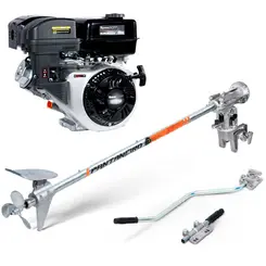 Rabeta Elite Pantaneiro 2,2m e Motor Toyama a Gasolina 15cv 004-037