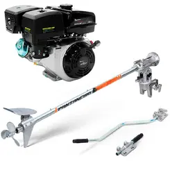 Rabeta Elite Pantaneiro 2,2m e Motor Toyama a Gasolina 13cv 004-009