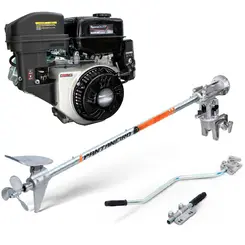 Rabeta Elite Pantaneiro 2,2m e Motor Toyama a Gasolina 15cv Partida Elétrica 004-038